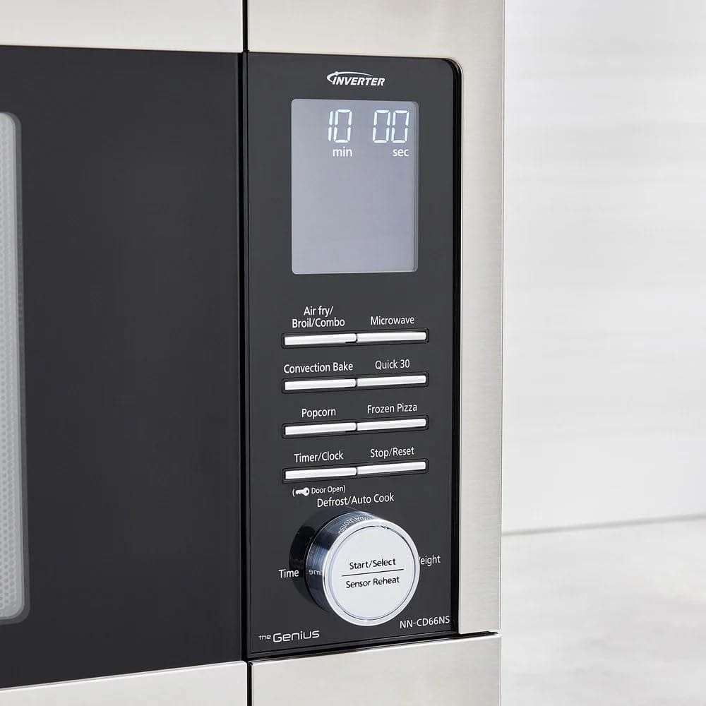 Panasonic HomeMADE 1.3 Cubic Ft. Countertop Microwave, 1200W MultiOven - Certified Refurbished