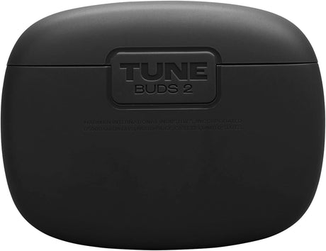 JBL Tune Buds 2 True Wireless Noise Cancelling Earbuds, Black - Certified Refurbished