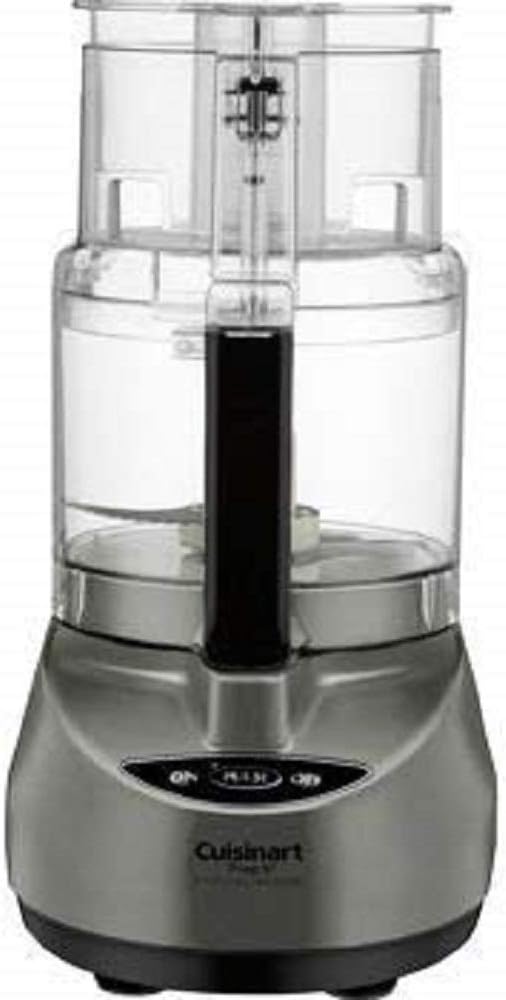 Cuisinart Food Processor, 9-Cup, Gunmetal - Certified Refurbished