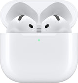 Apple AirPods 4 Wireless Earbuds, Active Noise Cancellation, Adaptive, Transparency Mode, Personalized Spatial Audio, USB-C Charging Case