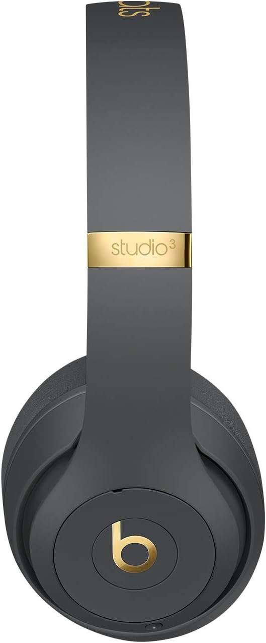 Beats Studio3 Wireless Noise-Cancelling Over-Ear Headphones, Shadow Gray