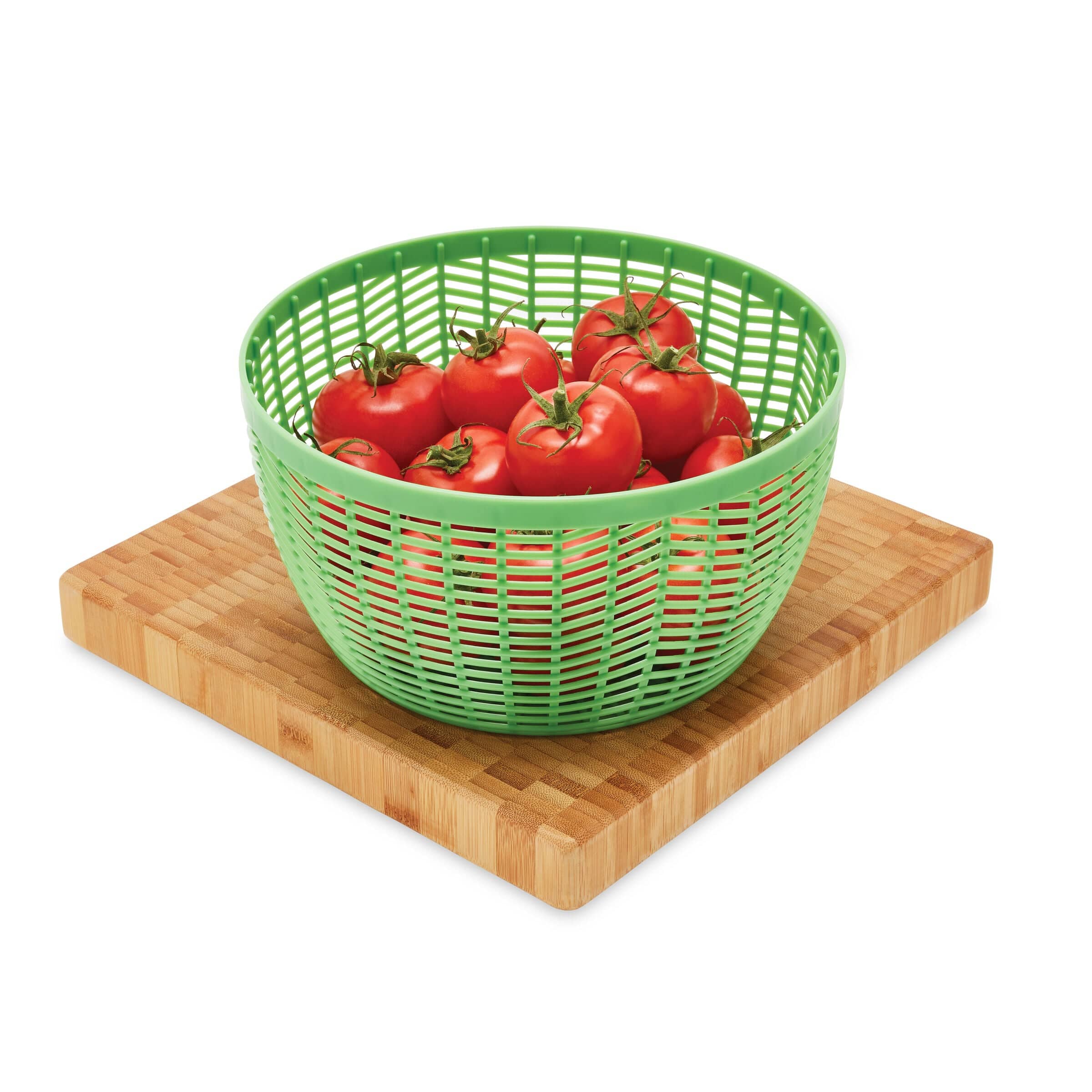 Farberware Professional Easy to Use Pump Plastic Salad Spinner - Thumbnail 2