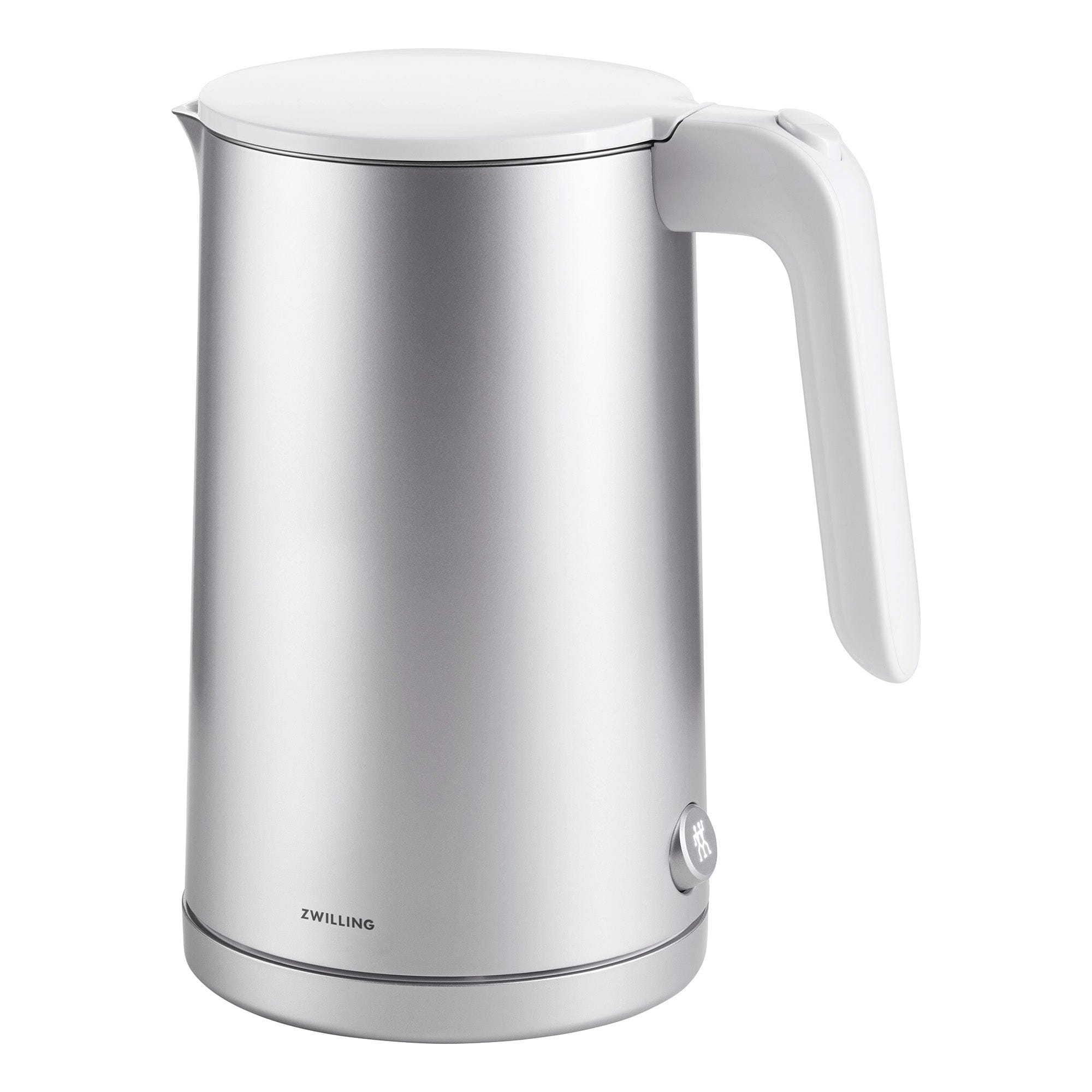 Zwilling Enfinigy Cool Touch 1.5-Liter Electric Kettle, Cordless Tea Kettle & Hot Water, Silver