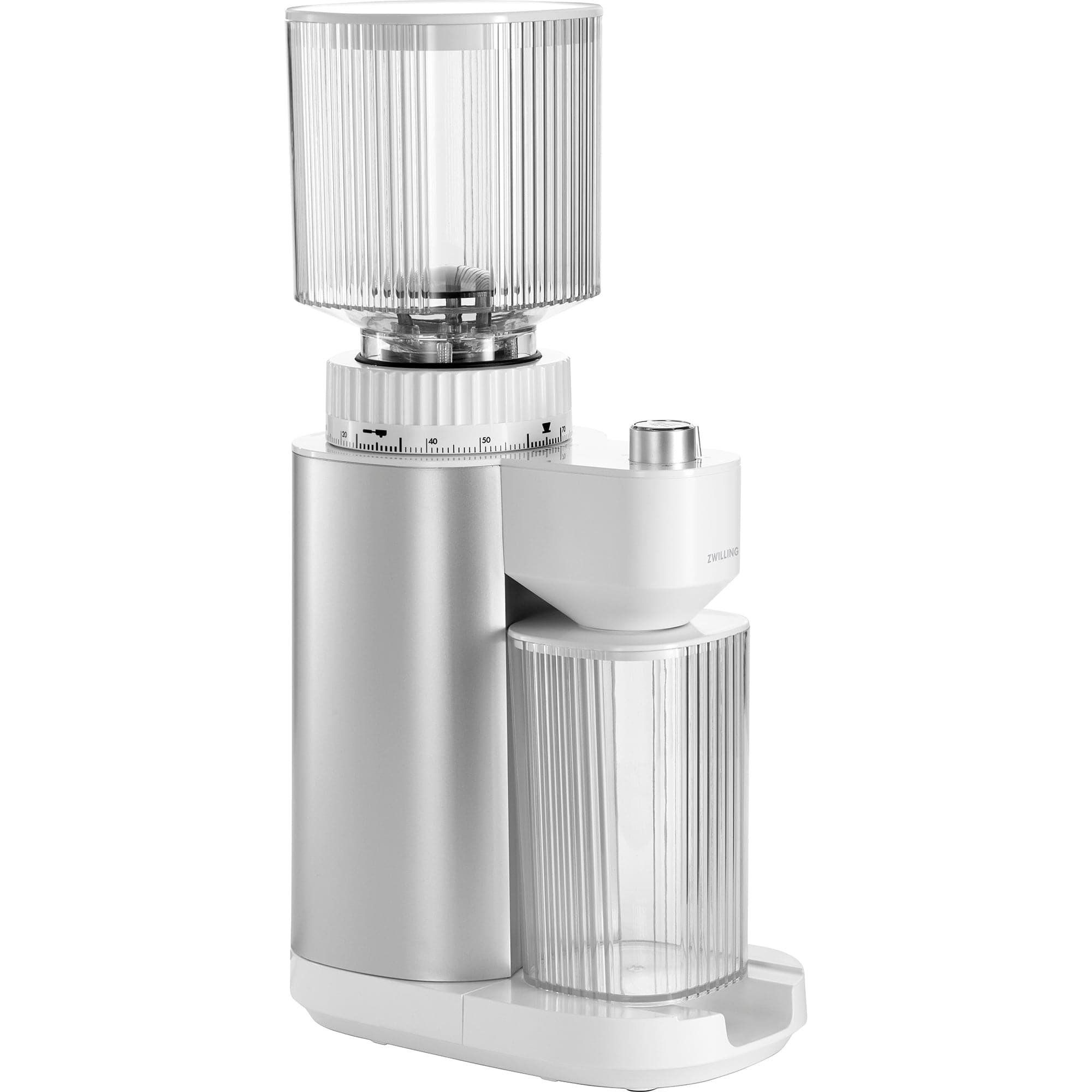 Zwilling Enfinigy Coffee Bean Grinder, Silver