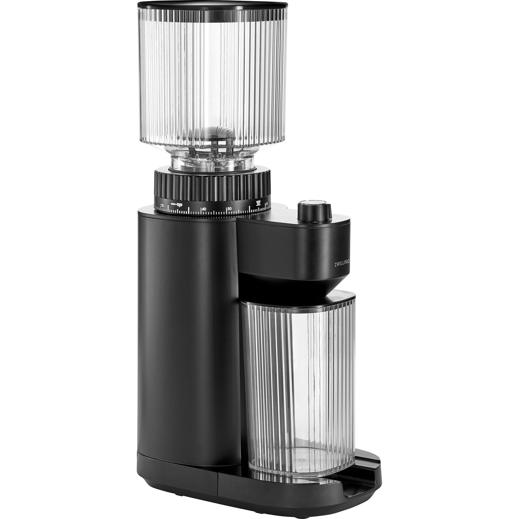 Zwilling Enfinigy Burr Coffee Grinder Electric, 140 Coffee Grinding Options from Espresso to Drip Coffee, Black