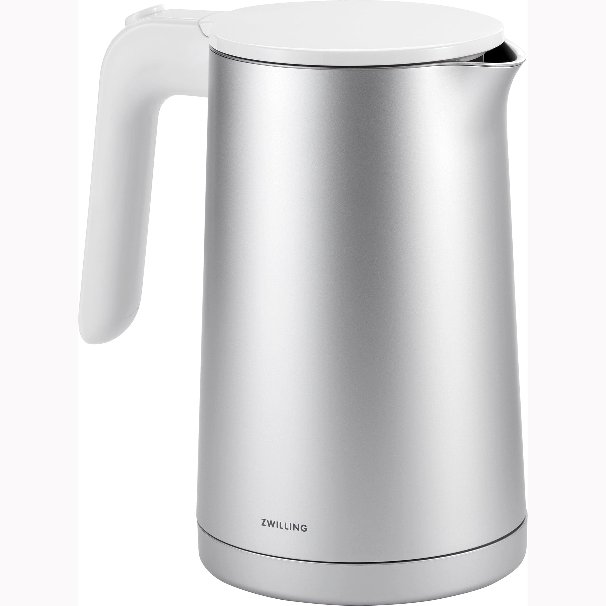 Zwilling Enfinigy Cool Touch 1-Liter Electric Kettle, Cordless Tea Kettle & Hot Water - Silver