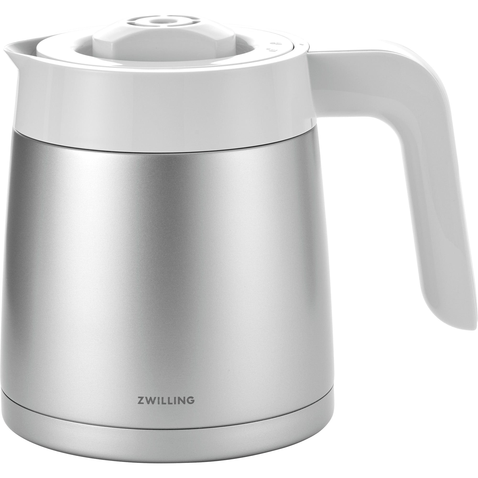 Zwilling Enfinigy Drip Coffee Maker with Thermo Carafe 10 Cup, Awarded the SCA Golden Cup Standard, Silver