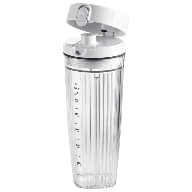 Zwilling Enfinigy Personal Blender Jar with Drinking Lid and Vacuum Lid - White