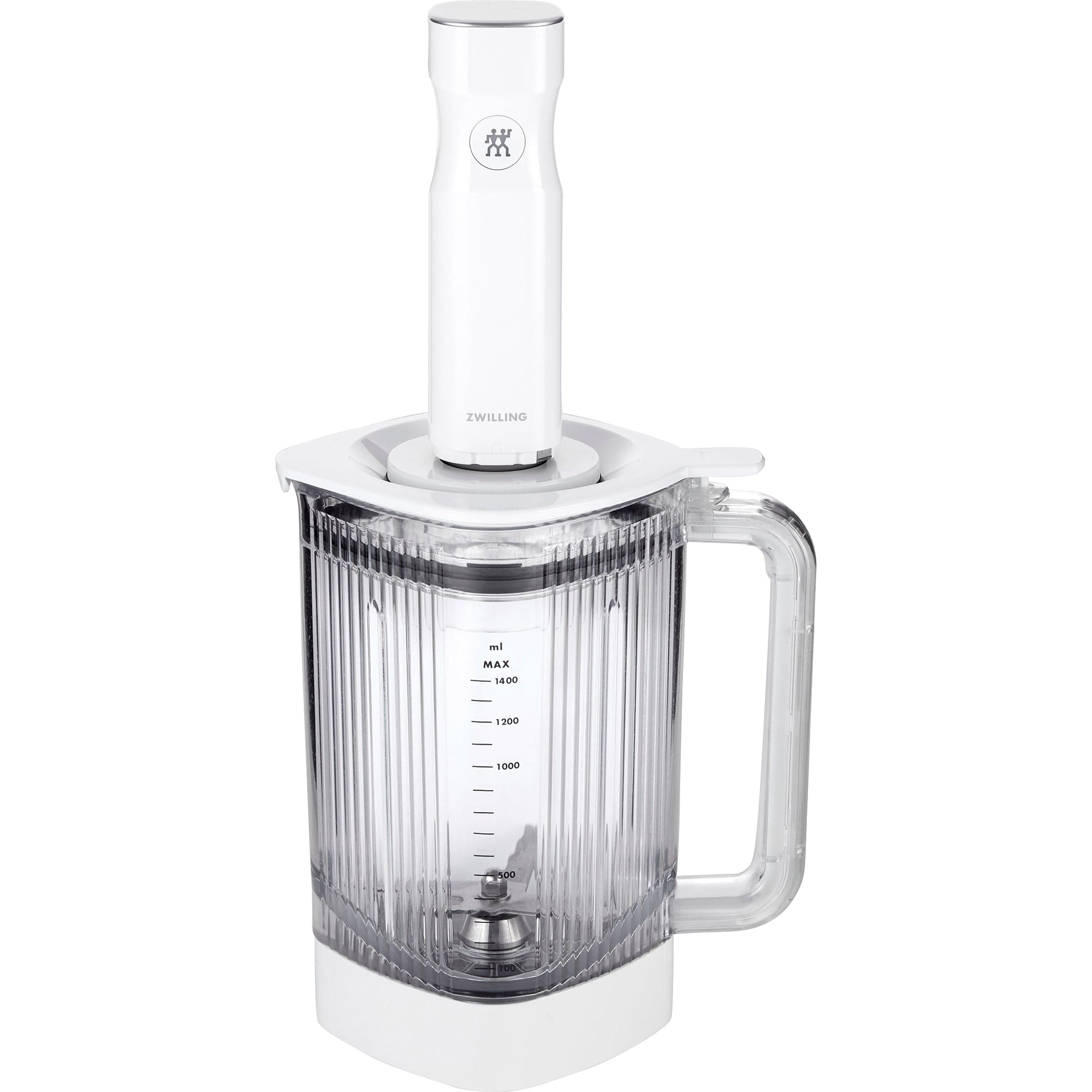 Zwilling Enfinigy 48-oz Power Blender Jar with Cross Blade and Vacuum Lid - White