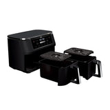 Ninja Foodi 6-in-1 XL 10-qt. 2-Basket Air Fryer with DualZone Technology Cooker, Black - Open Box