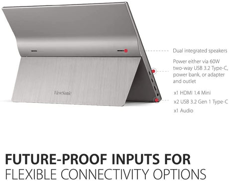 ViewSonic 16" 16:9 Portable Multi-Touch IPS Monitor - Certified Refurbished