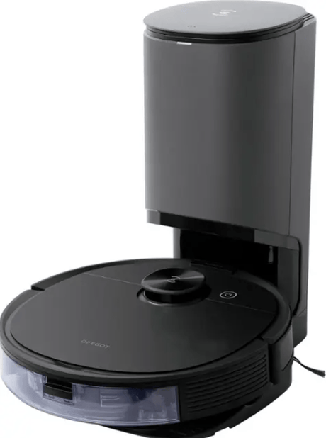 Ecovacs Deebot N10 Max+ Robot Vacuum & Mop, Auto-Empty, 4300Pa, TrueMapping 2.0 LiDAR, 330-Min, Black - Certified Refurbished