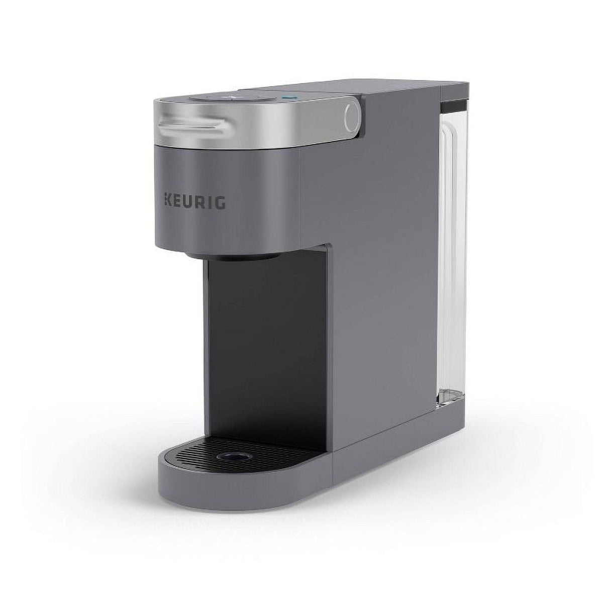 Keurig K-Slim + ICED Single Serve Coffee Maker, Hot & Cold Brewing, 3 Brew Sizes, 46oz Removable Reservoir, Gray - Open Box
