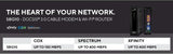 Arris Cable Modem Router Combo DOCSIS 3.0 16 x 4 Gigabit AC1600 WiFi - Certified Refurbished