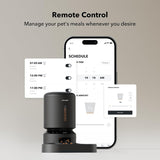 Petlibro Automatic Pet Feeder with Camera for Two Pets, 1080P HD Video with Night Vision, 5G Wi-Fi, 2-Way Audio - Certified Refurbished
