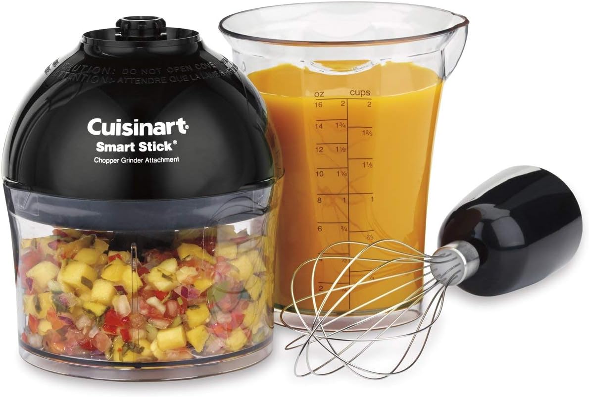 Cuisinart SmartStick 2-Speed Hand Blender with Chopper Attachment - Certified Refurbished