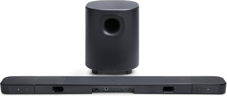 JBL 7.1.4 Ch Dolby Atmos MultiBeam Soundbar System, Black - Certified Refurbished
