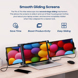 Mobile Pixels 13.3" Trio Portable Monitor, Triple Monitor - Certified Refurbished