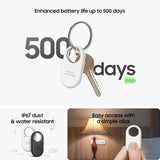 Samsung Galaxy SmartTag2 LATM, Bluetooth Tracker, 1 Pack, Black