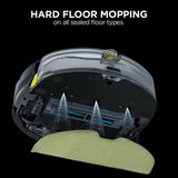 Shark 2-in-1 Robot Vacuum and Mop with Self-Cleaning Brushroll, Black - Open Box