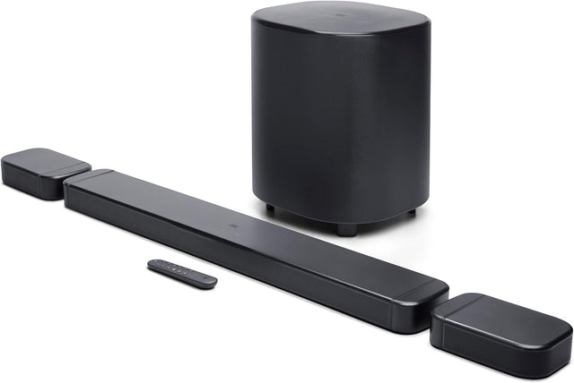 JBL 5.1-Ch Dolby Atmos Soundbar System, Black - Certified Refurbished
