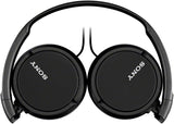 Sony ZX Series Extra Bass Smartphone Headset with Mic, Black