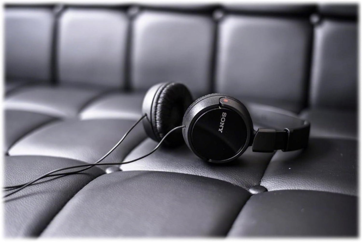 Sony ZX Series Extra Bass Smartphone Headset with Mic, Black