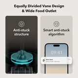 Petlibro Granary Automatic Pet Feeder, 5G Wi-Fi, 5L, Low Food Sensor, Black - Certified Refurbished