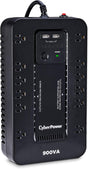 CyberPower Standby UPS Battery Backup and Surge Protector, 900VA/500W, 12 Outlets, 2 USB Charging Ports, Compact - Certified Refurbished