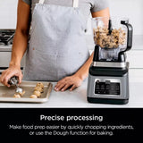 Ninja Professional Plus Kitchen Blender System and 8-Cup Food Processor with Auto-iQ, Black - Certified Refurbished