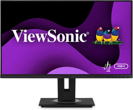 ViewSonic 27" IPS 1080p Monitor Designed for Surface with Advanced Ergonomics, 100 Hz, Black - Certified Refurbished