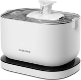 Petlibro Cordless Cat Water Fountain, Battery Operated, 2.5L/84oz Dockstream, White - Certified Refurbished