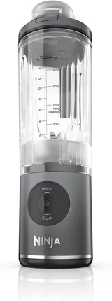 Ninja Blast Max Personal Cordless Blender for Smoothies, Frozen Drinks, Ice Crush, 20 oz. Twist & Go Vessel, Gray - Certified Refurbished