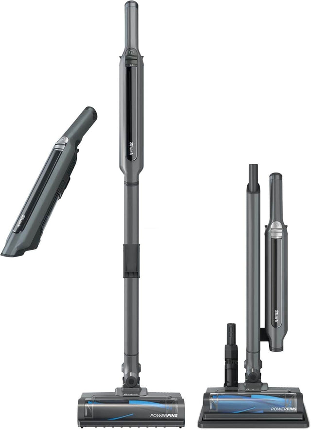 Shark Cordless Stick Vacuum with Charging Dock, Boost Mode, Ultra-Lightweight, Grey - Open Box