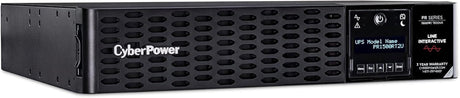 CyberPower Smart App Sinewave UPS System, 1500VA/1500W, 8 Outlets, 2U Rack/Tower, RMCARD205 Pre-Installed - Certified Refurbished