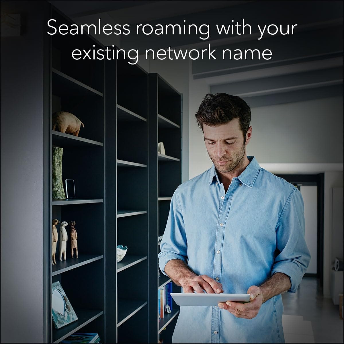Netgear EXS27 BE5000 WiFi 7 Dual-Band Range Extender, Up to 5 Gbps Speed, Covers 1500 sq. ft. and 45 Devices - Certified Refurbished