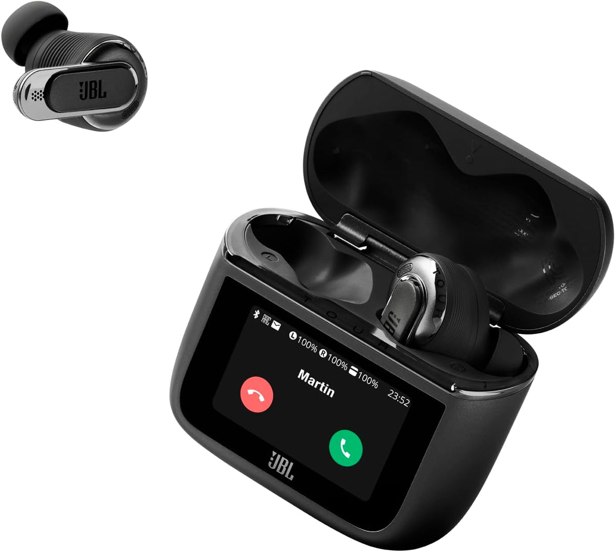 JBL Tour Pro 3 True Wireless Noise Cancelling Earbuds, Black - Certified Refurbished