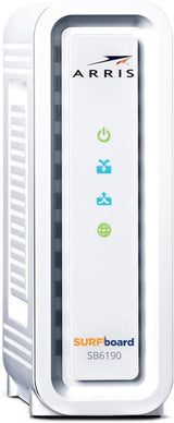 Arris SB6190 SURFboard Cable Modem DOCSIS 3.0 32x8 Gigabit 1 Gbps Port 800 Mbps Max Speed - Certified Refurbished