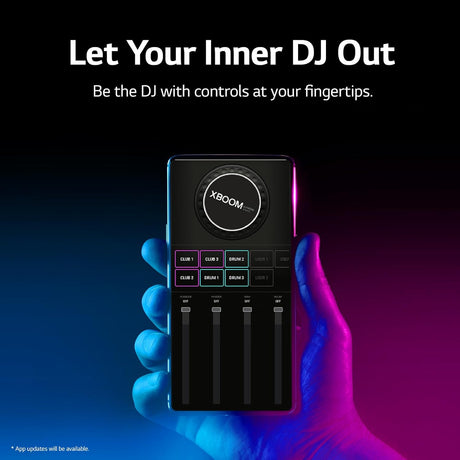LG RNC5 XBOOM Audio System with Bass Blast