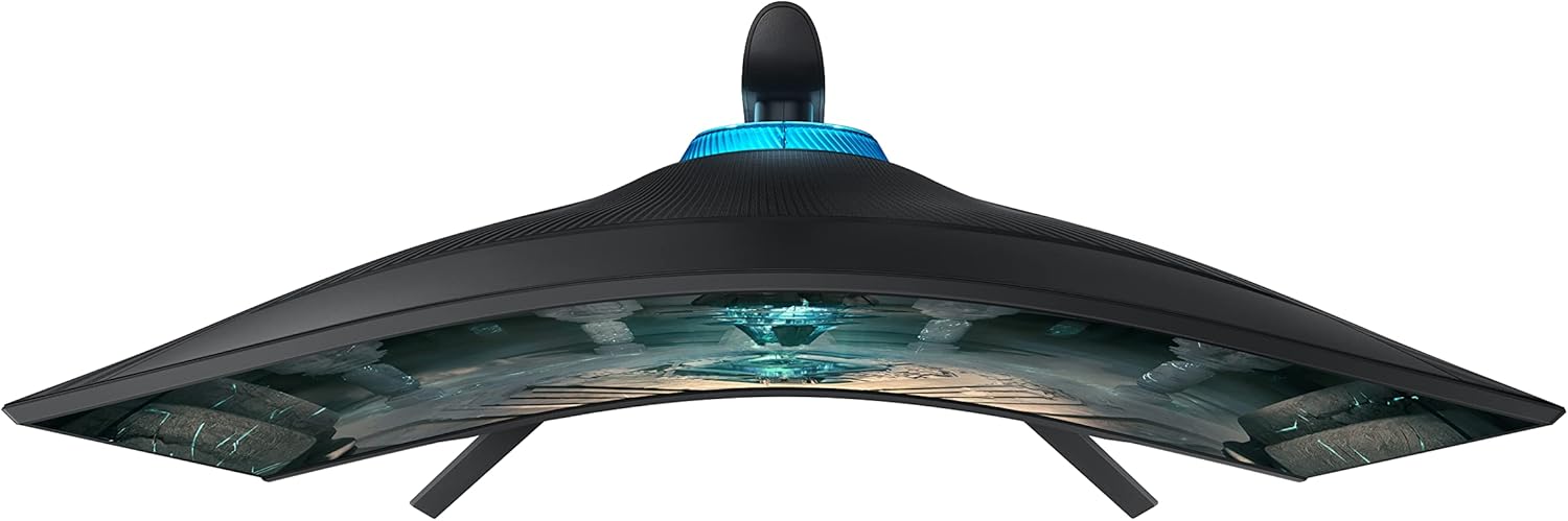 Samsung 27" Odyssey G65B QHD Curved Gaming Monitor, 240Hz, 1ms GTG, HDR600, Gaming Hub, 1000R, AMD FreeSync Premium Pro, Black