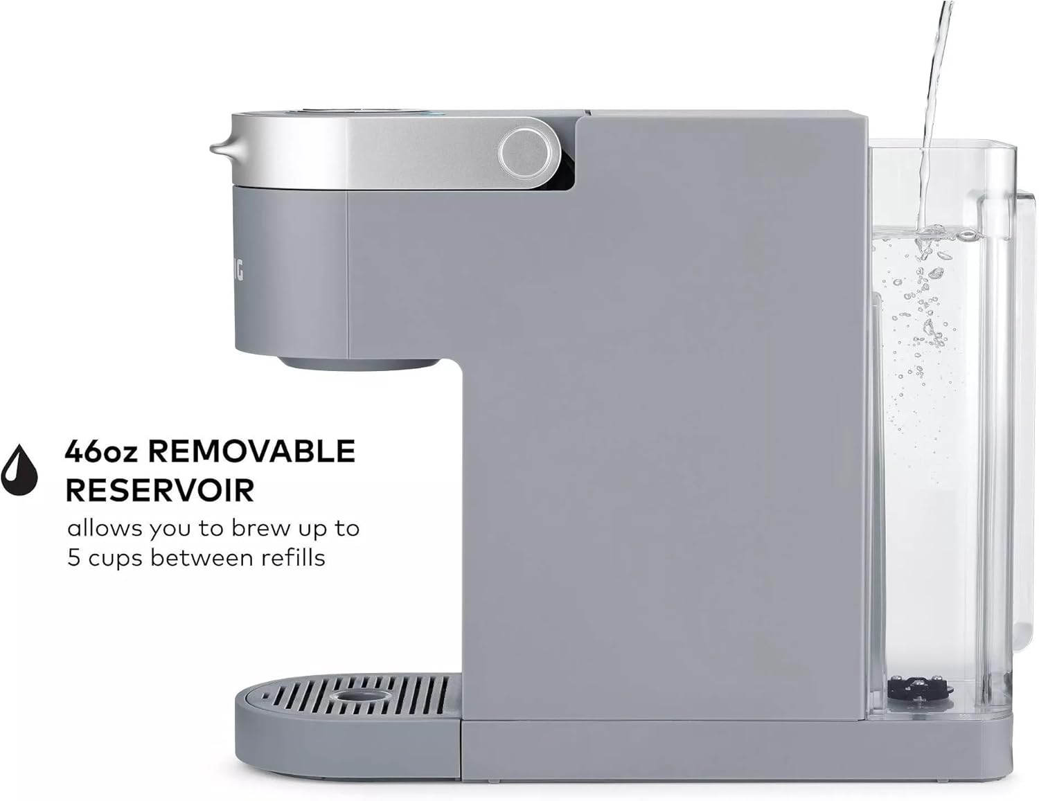 Keurig K-Iced Plus Single Serve Coffee Maker, Artic Gray - Certified Refurbished