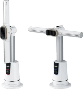 Shark TurboBlade Cool + Heat 2-in-1 Bladeless Tower Fan & Space Heater Year-Round Indoor Use, White - Certified Refurbished