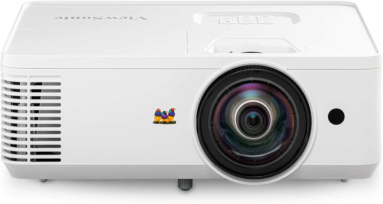 ViewSonic 4000 Lumens WXGA Short Throw Projector - Certified Refurbished