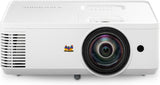 ViewSonic 4000 Lumens WXGA Short Throw Projector - Certified Refurbished
