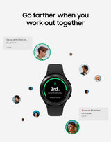 Samsung Galaxy Watch 4 Classic 46mm Smartwatch with ECG, GPS, Sleep & Fitness Tracking, Bluetooth, Google Assistant & Alexa, Black