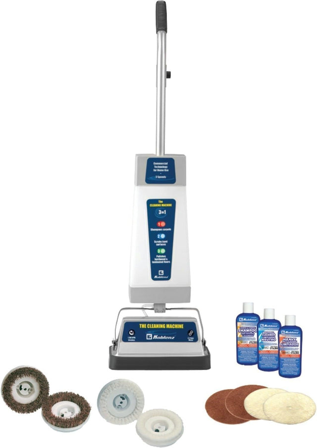 Koblenz P 2500 Carpet and Hard Surface Cleaner, Shampoo Polisher, Gray