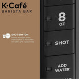 Keurig K-Café Barista Bar Single Serve Coffee Maker with Cold Brew, Black - Certified Refurbished