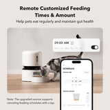 Petlibro Granary Automatic Pet Feeder, 5G Wi-Fi, 3L, Timed Dry Food Dispenser, White - Certified Refurbished