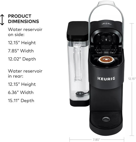 Keurig K-Supreme Single Serve K-Cup Pod Coffee Maker, Black - Certified Refurbished