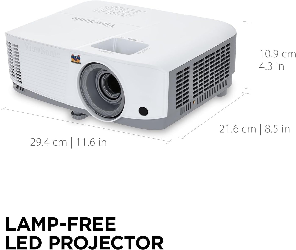 ViewSonic 4000 Lumens WXGA High Brightness Projector - Certified Refurbished